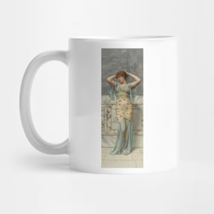 Beauty In A Marble Room by John William Godward Mug